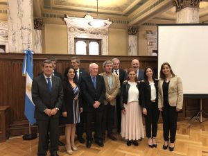 Homenaje a Alfonsín en la Auditoría General de la Nación